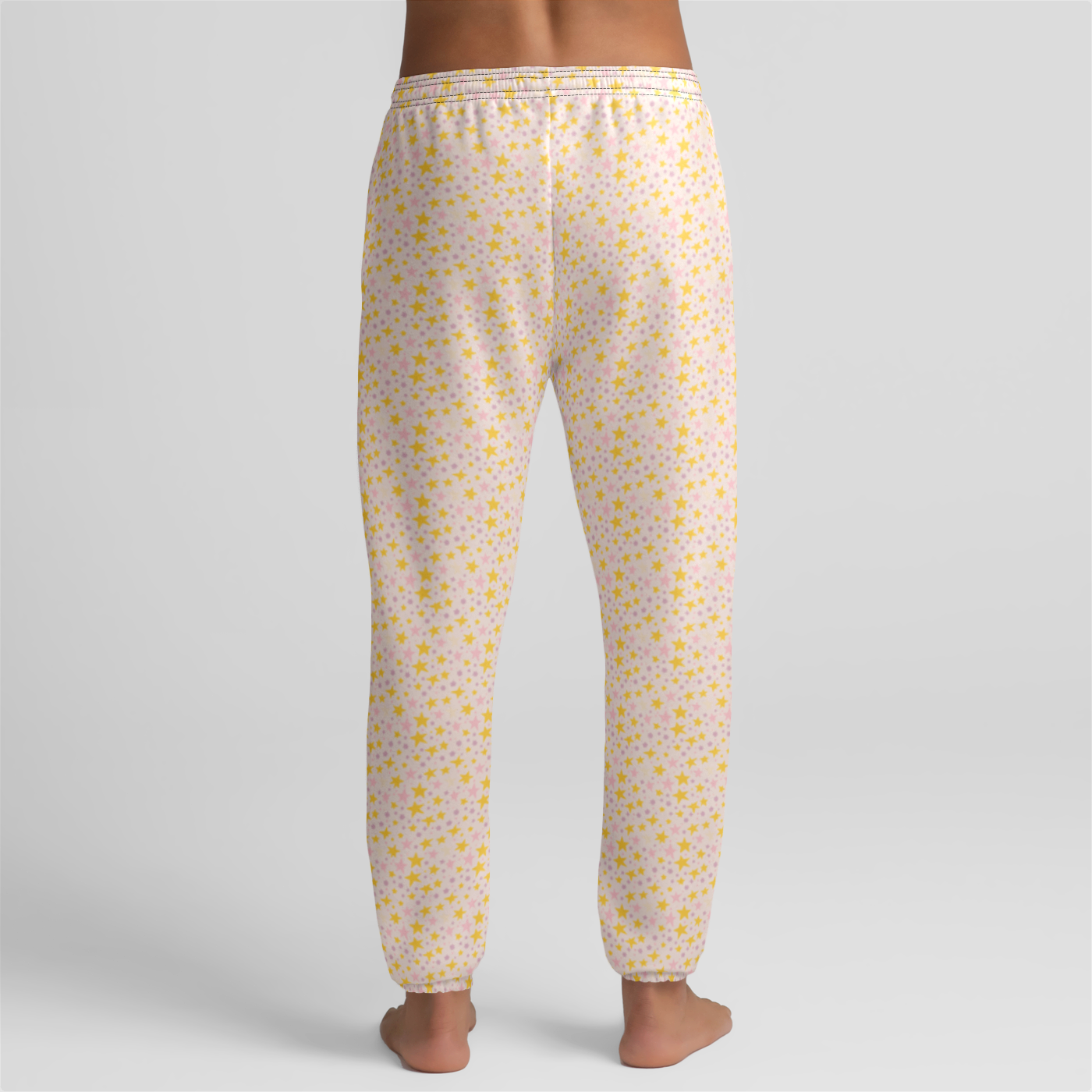 SWEATPANT STARDUST LIGHT PINK