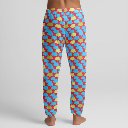 SWEATPANT CLOUD CANDY RED