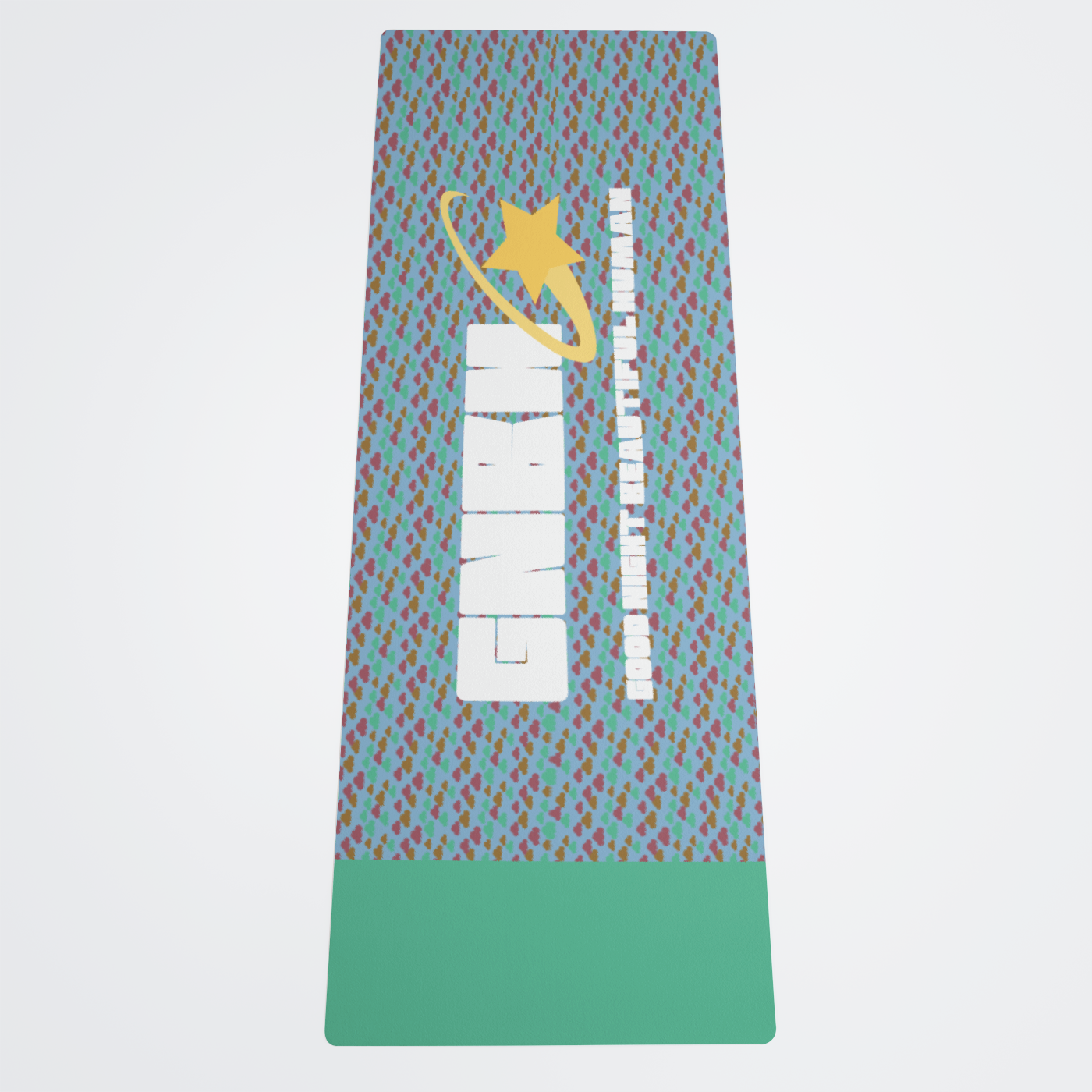 LUXE YOGA MAT CLOUD GEMS AQUA