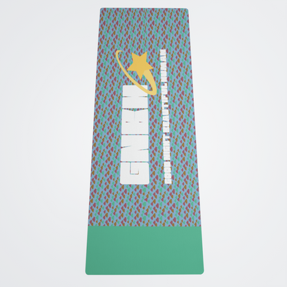 LUXE YOGA MAT CLOUD GEMS AQUA