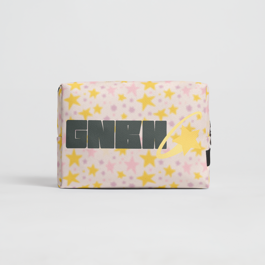 TOILETRY BAG STARDUST LIGHT PINK