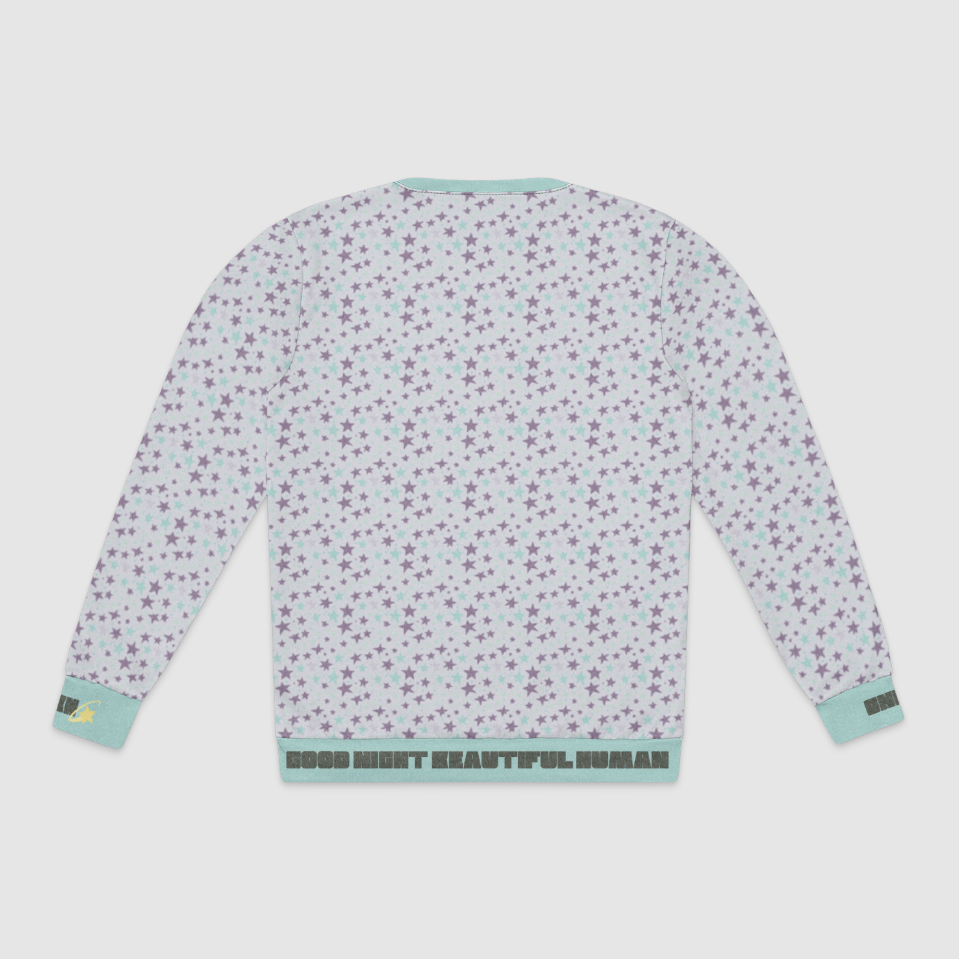 CREWNECK SWEATSHIRT STARDUST BLUE