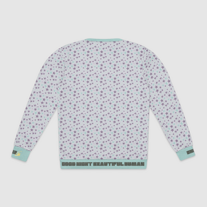 CREWNECK SWEATSHIRT STARDUST BLUE