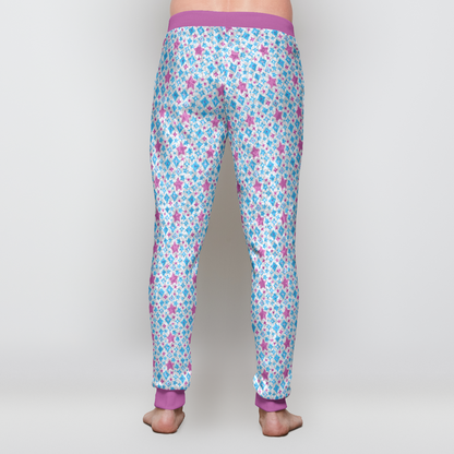 VELVET JOGGER STAR POWER PINK