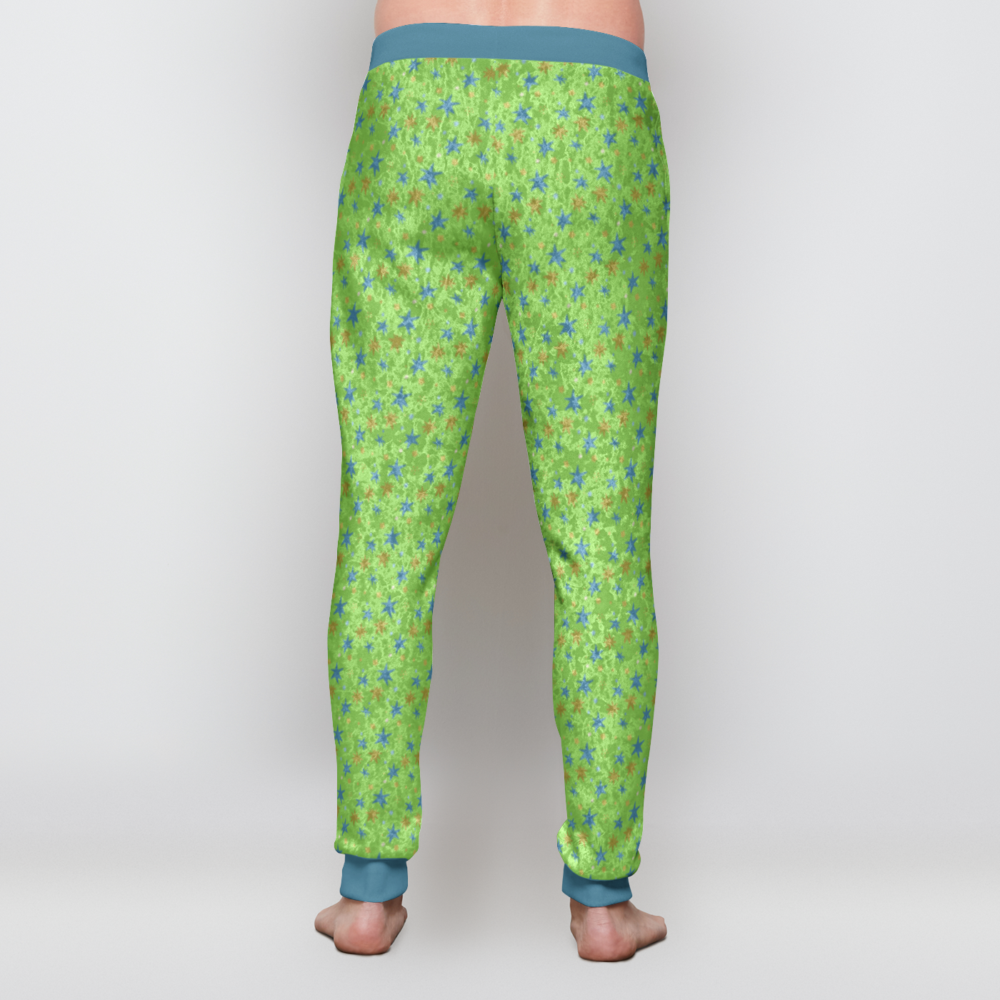 VELVET JOGGER STAR TRIPPER TEAL