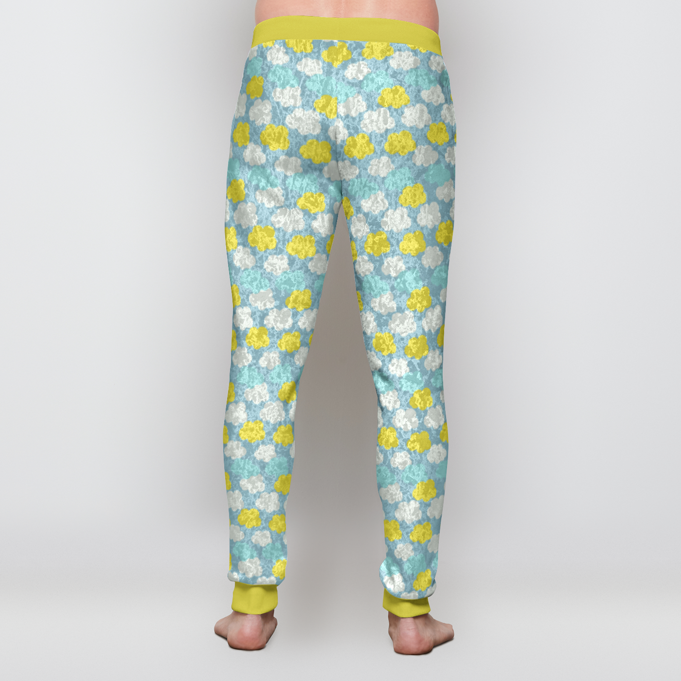 VELVET JOGGER CLOUD CANDY YELLOW