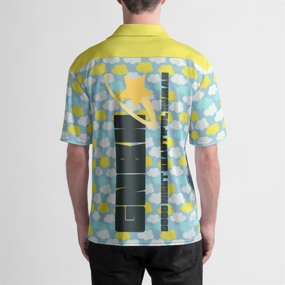 BUTTON UP SHIRT CLOUD CANDY YELLOW