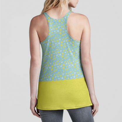 RACERBACK TANK TOP STARDUST YELLOW