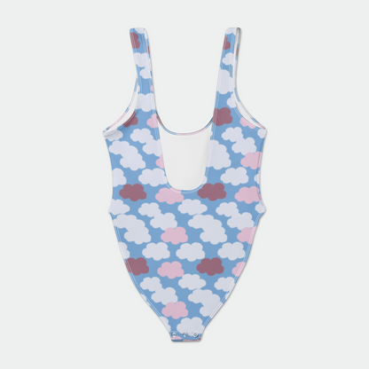 BODYSUIT WITH SNAP CLOUD CANDY BLUE