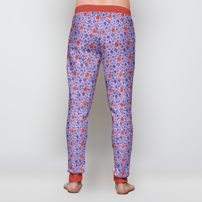 VELVET JOGGER STAR POWER RED