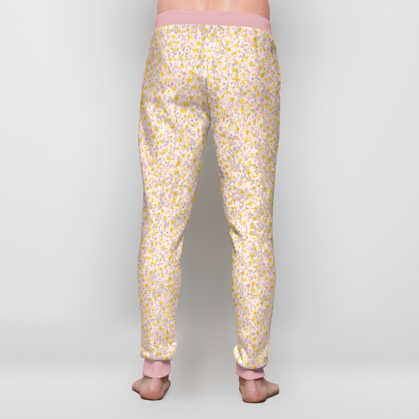 VELVET JOGGER STARDUST LIGHT PINK