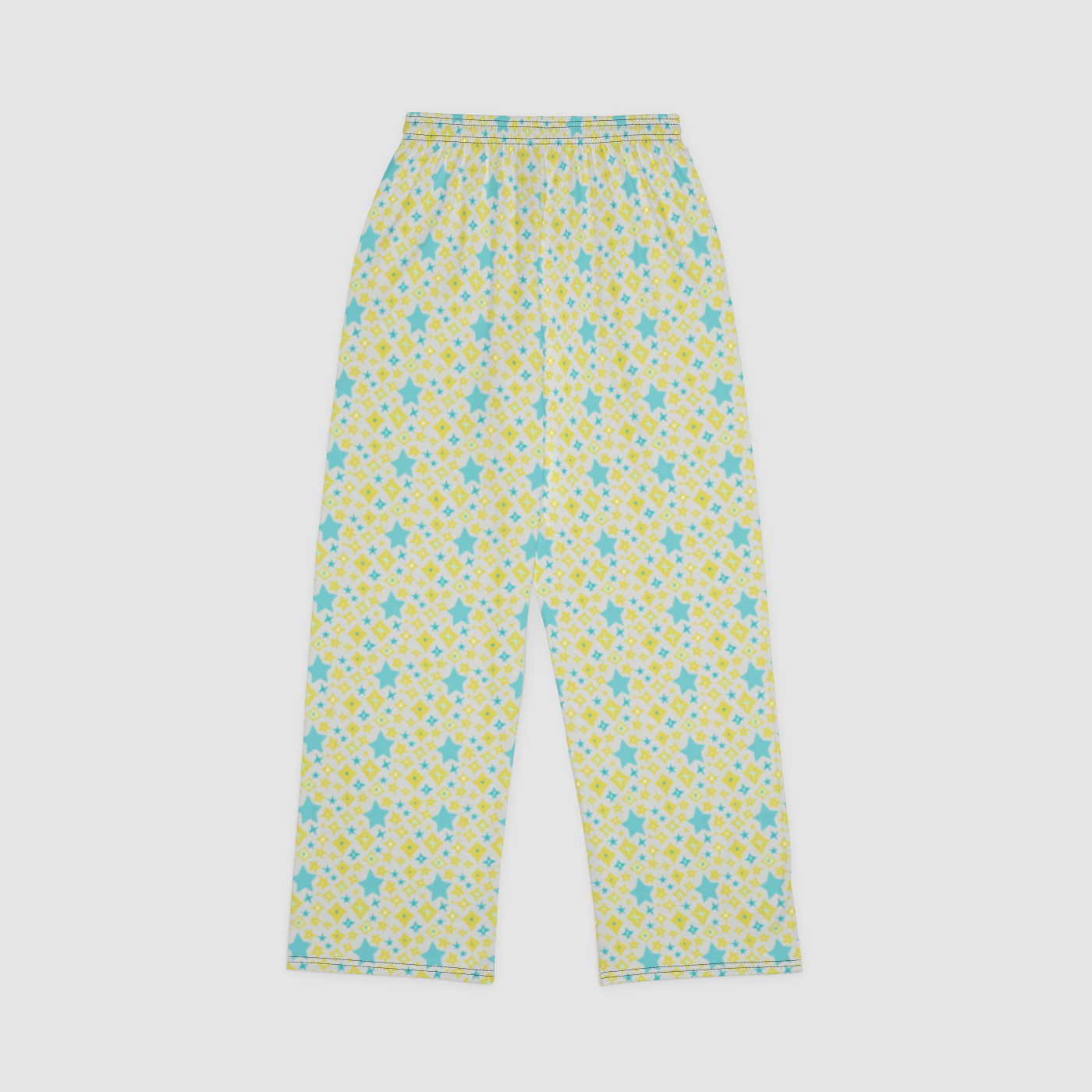 PAJAMA PANT STAR POWER TURQUOISE