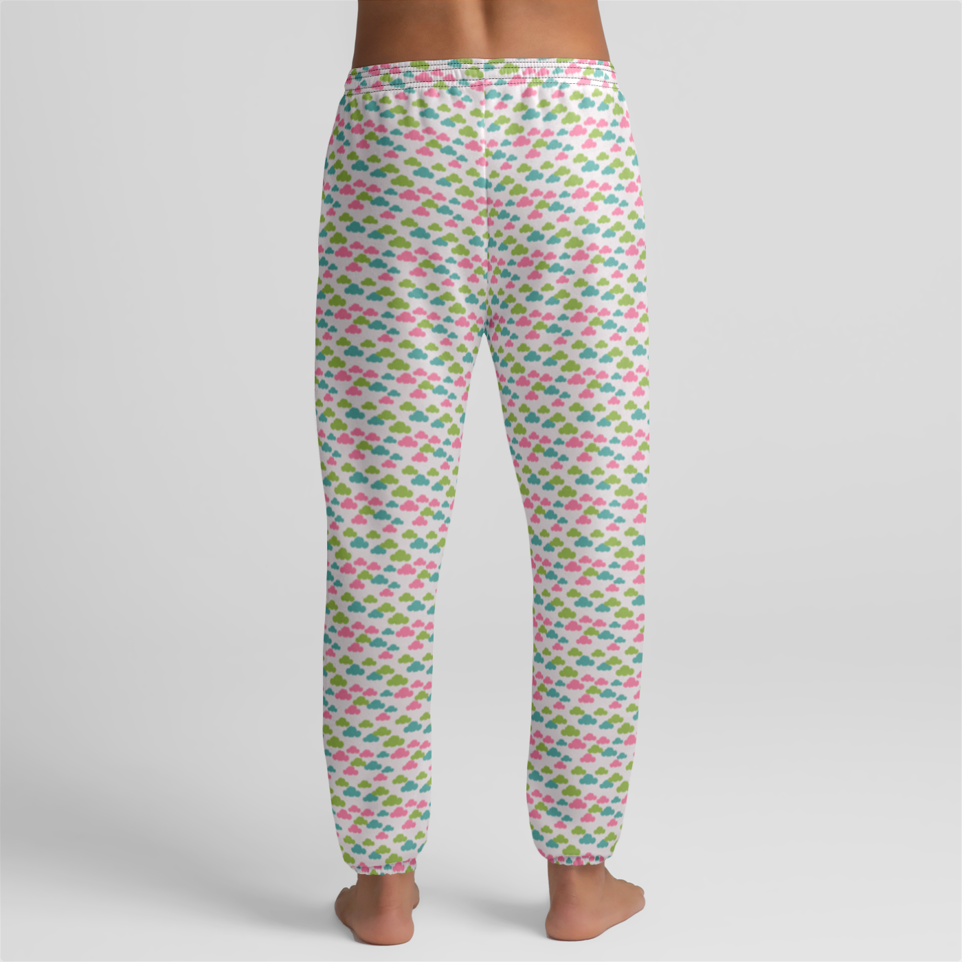 SWEATPANT CLOUD GEMS PINK