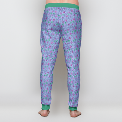 VELVET JOGGER STAR TRIPPER AQUA