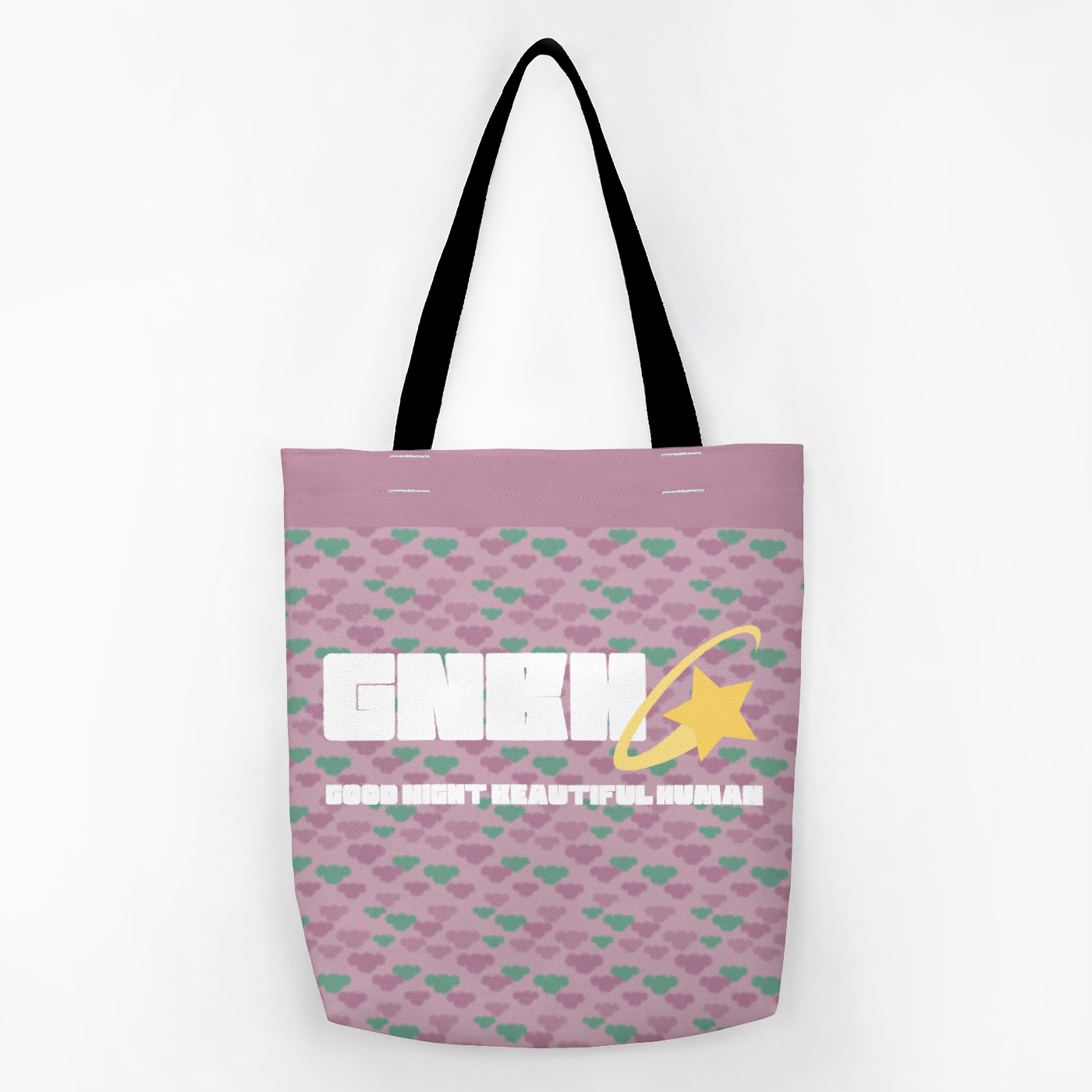 CLASSIC TOTE BAG CLOUD GEMS MAUVE