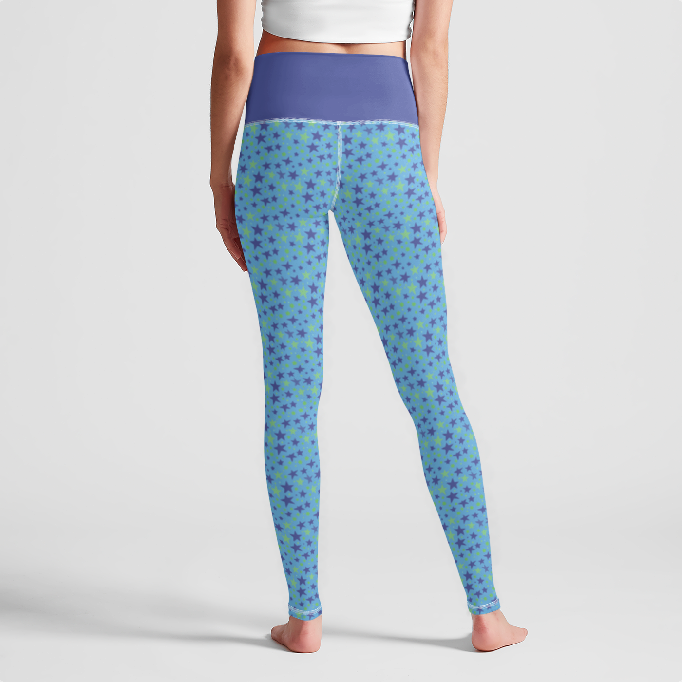 HIGH WAIST LEGGING STARDUST INDIGO