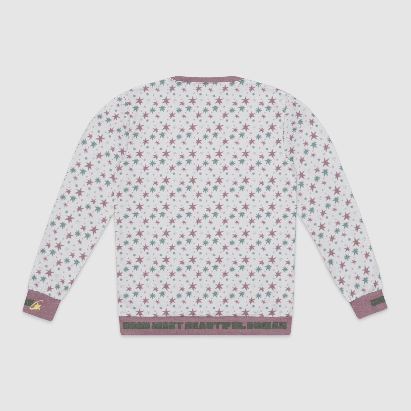 CREWNECK SWEATSHIRT STAR TRIPPER PINK