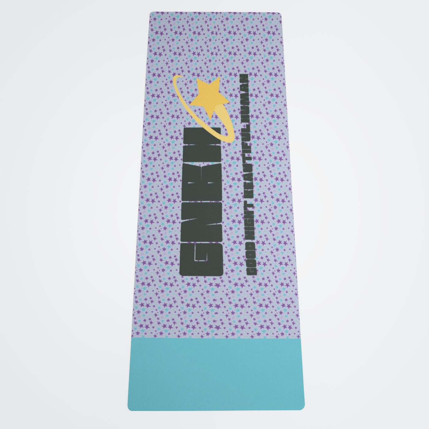 LUXE YOGA MAT STARDUST BLUE