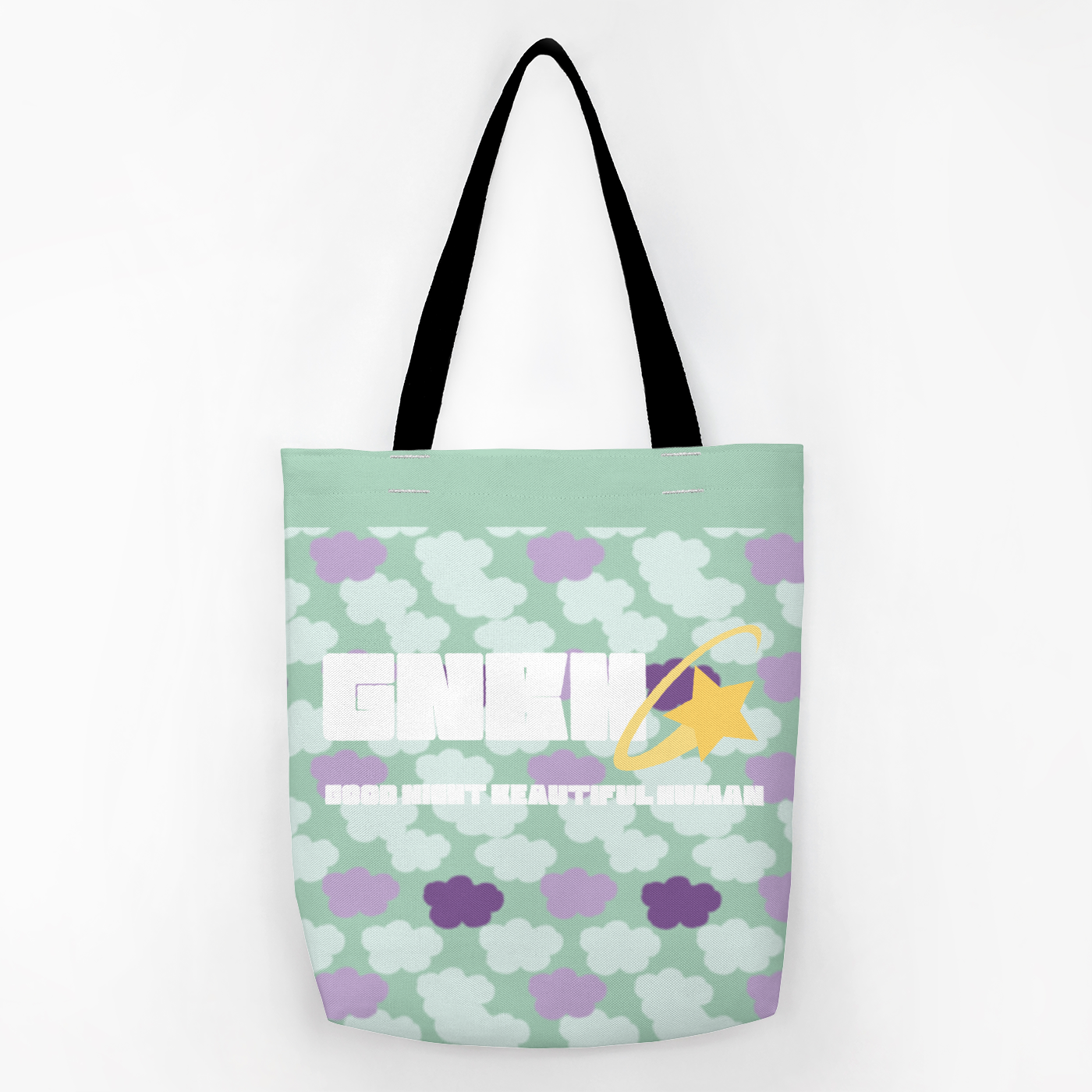 CLASSIC TOTE BAG CLOUD CANDY GREEN