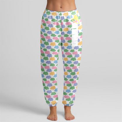 SWEATPANT CLOUD CANDY LIGHT BLUE