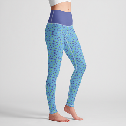 HIGH WAIST LEGGING STARDUST INDIGO