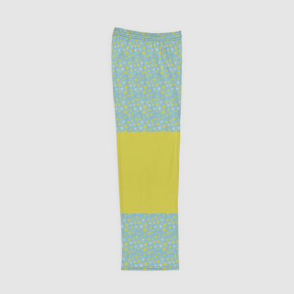 PAJAMA PANT WITH COLOR BLOCK STARDUST YELLOW