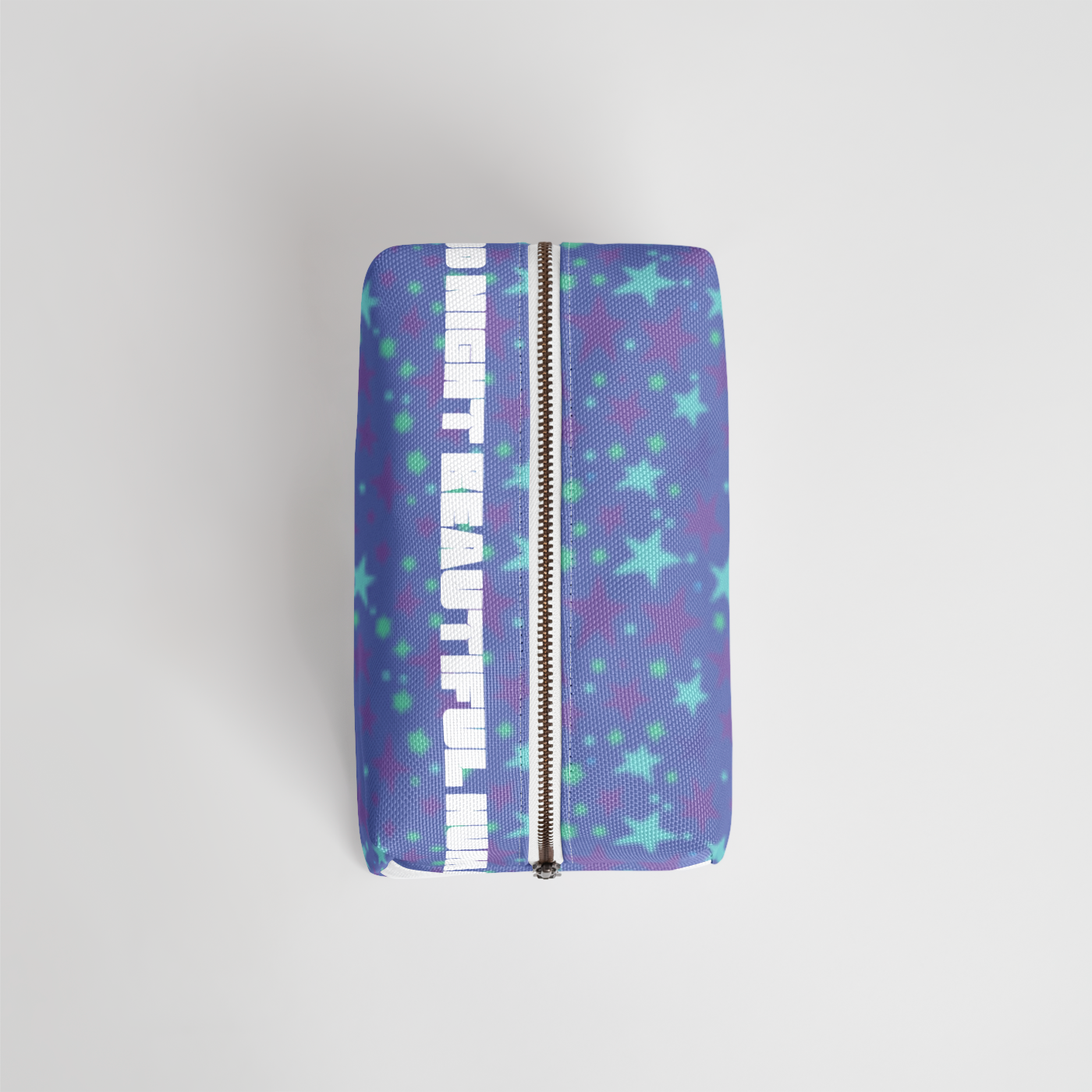 TOILETRY BAG STARDUST TEAL