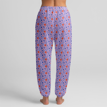 SWEATPANT STAR POWER RED