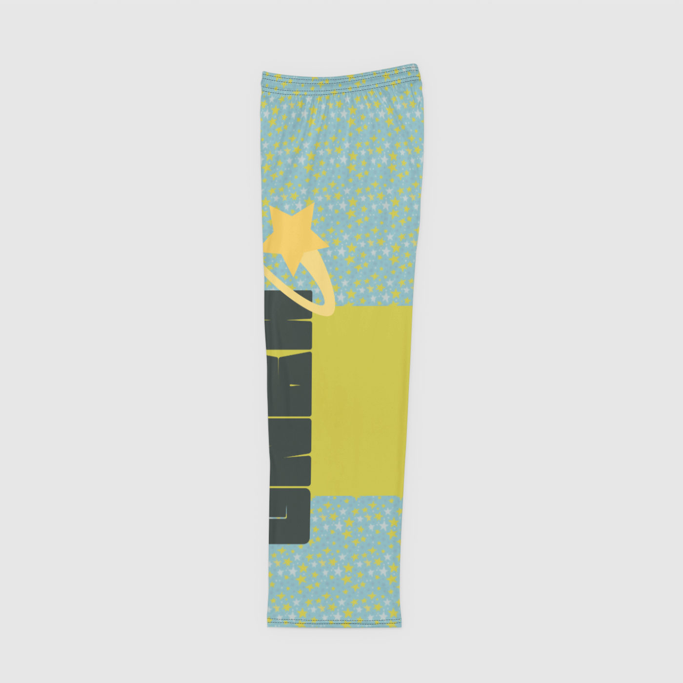 PAJAMA PANT WITH COLOR BLOCK STARDUST YELLOW