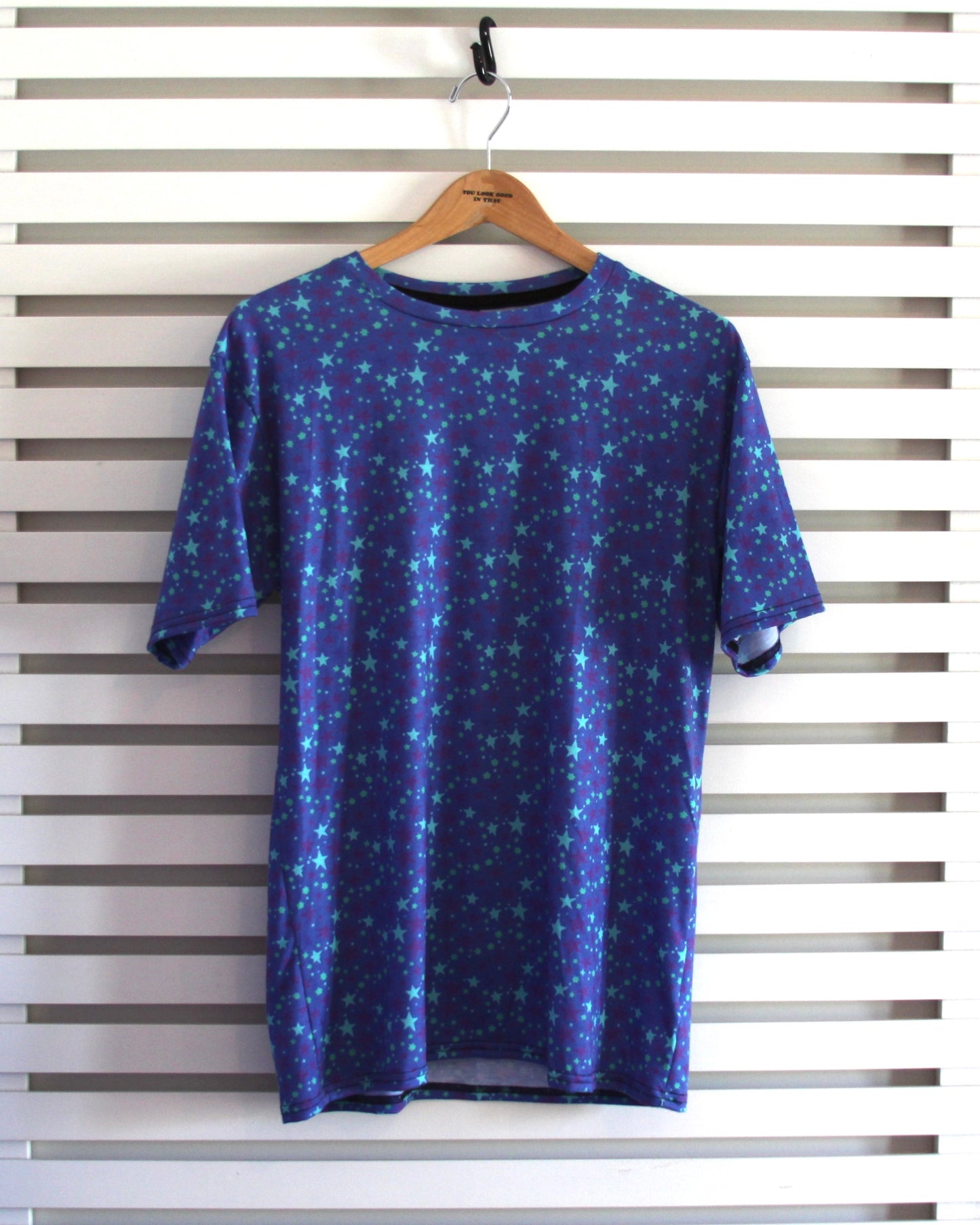 CREWNECK TEE STARDUST TEAL